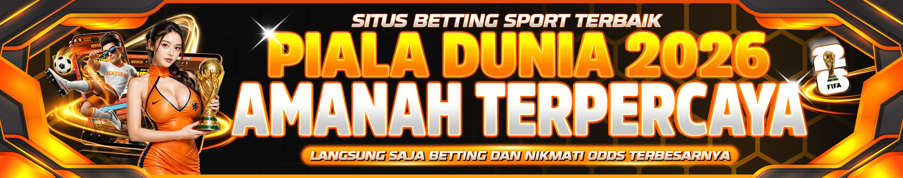 Platform Betting Sport Piala Dunia 2026 Terpercaya Bentuk4D